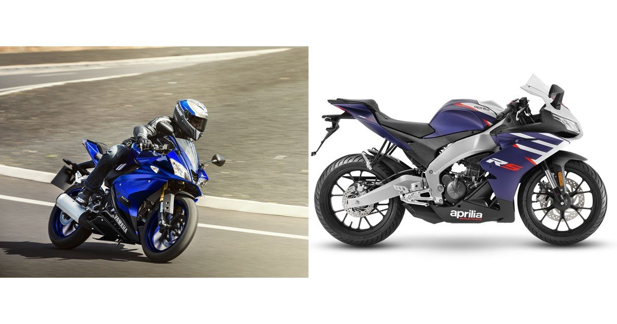 Aprilia Rs 125 Vs Yamaha Yzf R125 Motorrad Vergleich Yamaha YZF-R125 2018 vs. Aprilia RS 125 2021