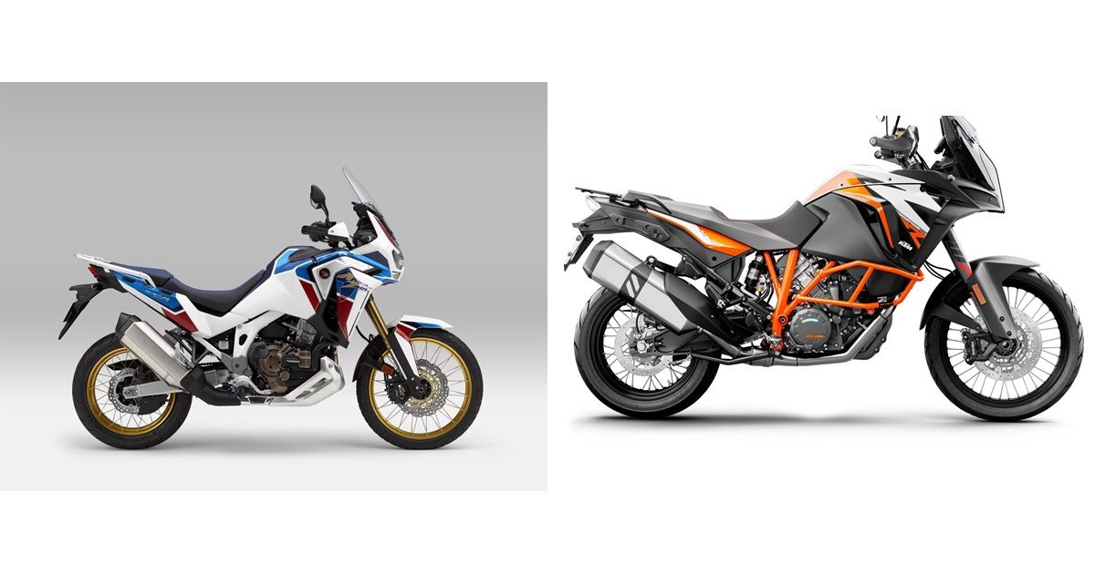 ktm 1290 super adventure vs honda africa twin