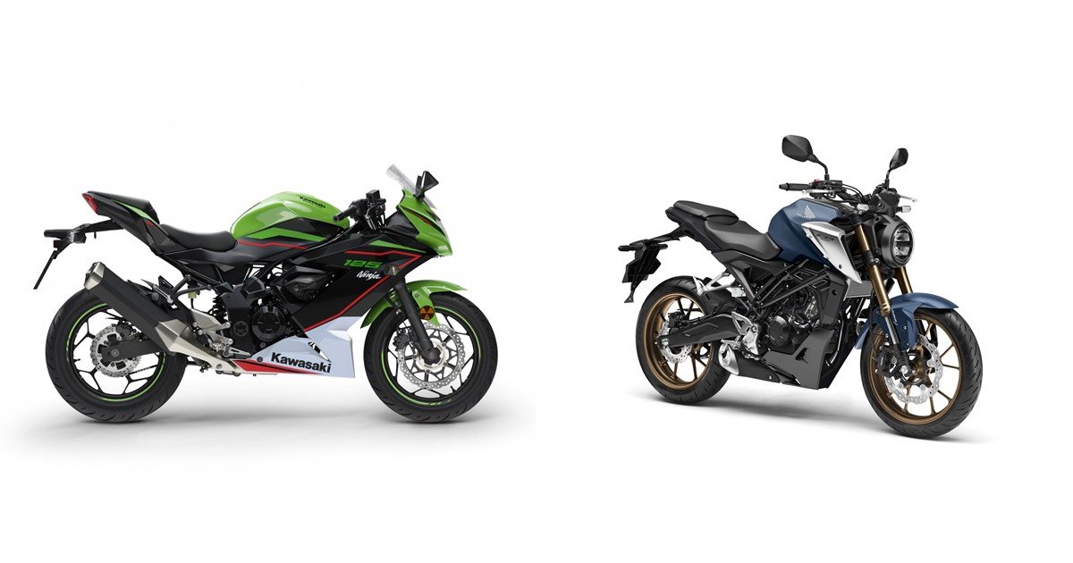 カワサキ cb125r Kawasaki Ninja 125 2022 vs Honda CB125R 2021