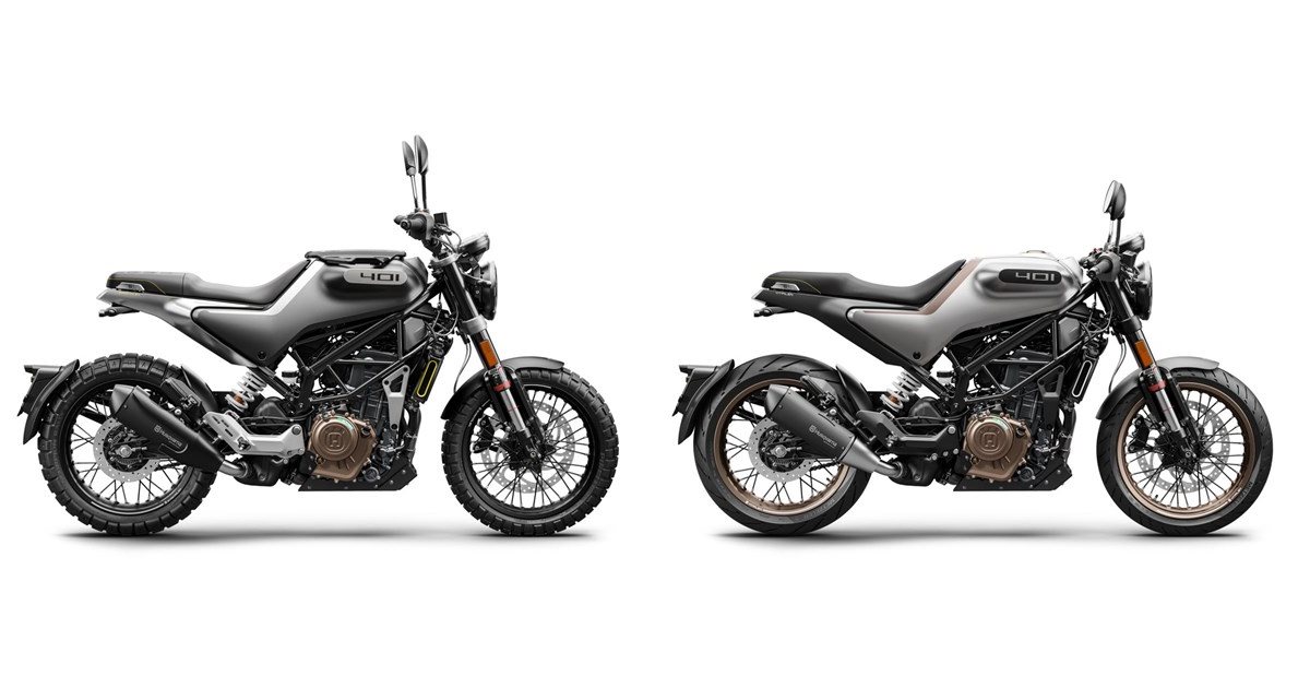 Husqvarna Svartpilen 401 2020 Vs Husqvarna Vitpilen 401 2021