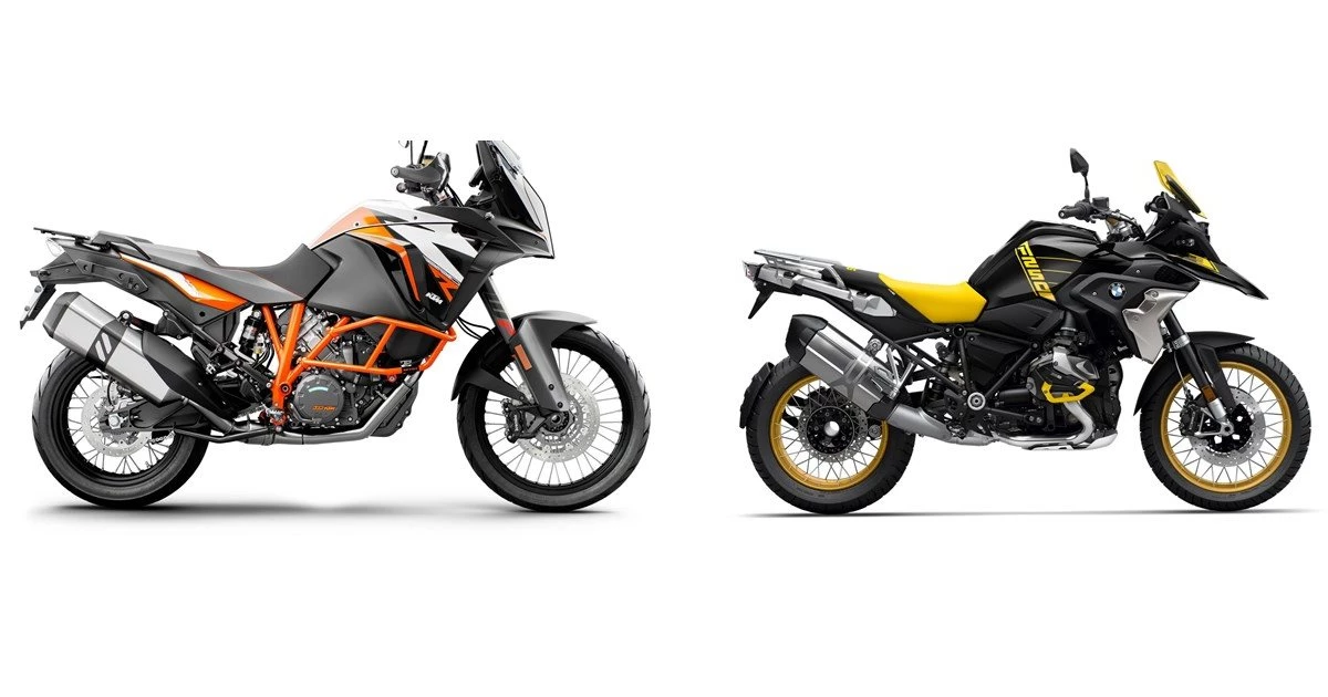 KTM 1290 Super Adventure R 2020 vs. BMW 