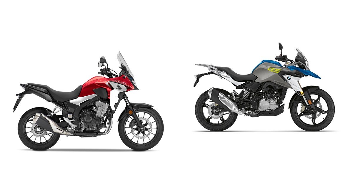  Comparativa de motos Honda CB500X 2020 vs. BMW G 310 GS 2020