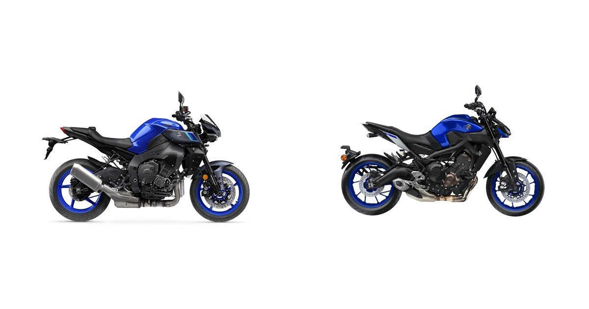 Motorrad Vergleich Yamaha MT 10 2022 Vs Yamaha MT 09 2018 motorrad-vergleich-yamaha-mt-10-2022-vs-yamaha-mt-09-2018