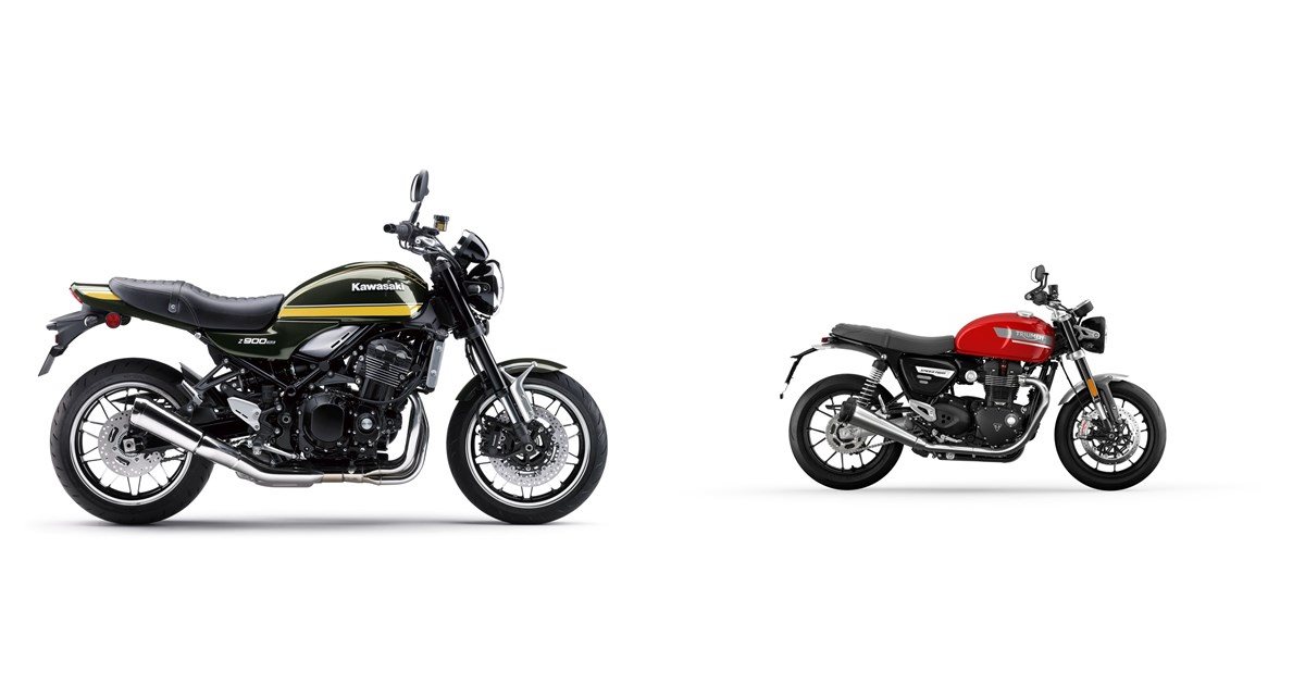 Kawasaki Z900 RS 2020 vs Triumph Speed Twin 1200 2022