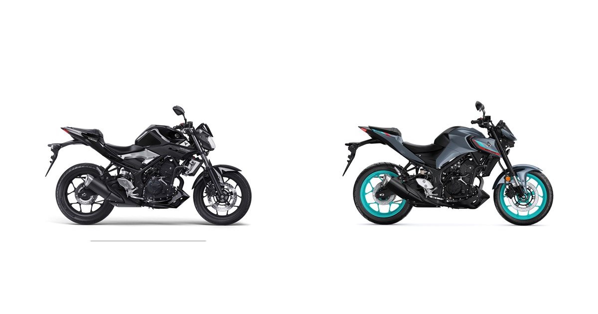 Yamaha MT-03 2017 vs Yamaha MT-03 2022