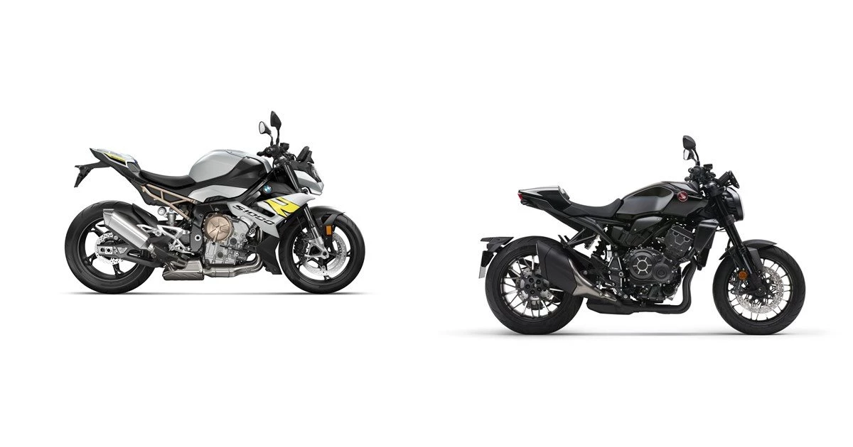 Motorrad Vergleich BMW S 1000 R 2021 vs. Honda CB1000R Black Edition 2021