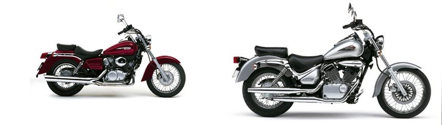 suzuki intruder 125 vs honda shadow 125