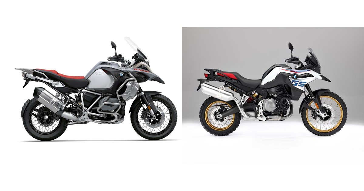Motorrad Vergleich BMW R 1250 GS Adventure 2019 vs. BMW F 850 GS 2018