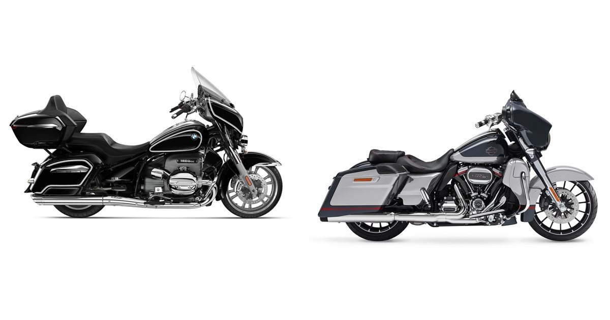 Motorrad Vergleich BMW R 18 Transcontinental 2022 vs. Harley-Davidson ...