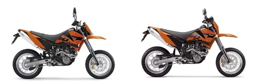 KTM 625 625 640 Racing LC4 Duke Adventure Enduro Six Days Super Mo