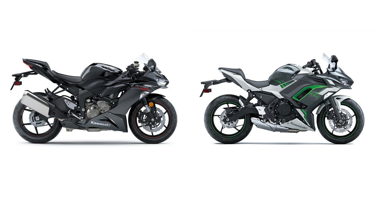 Kawasaki Ninja ZX-6R 2020 vs Kawasaki Ninja 650 2022