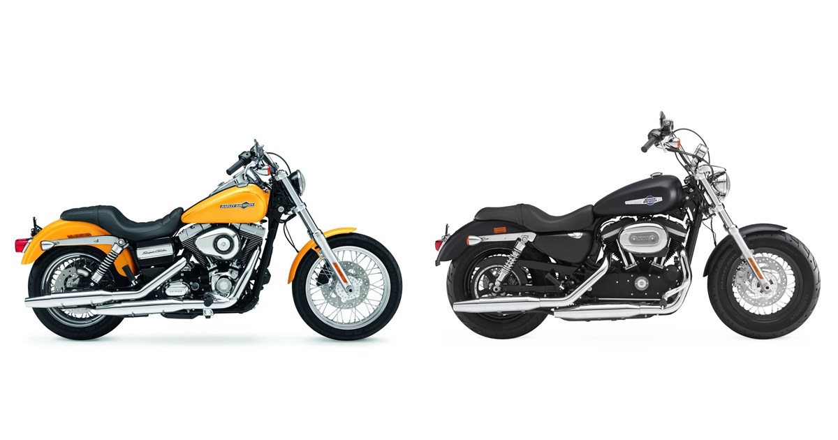 Harley-Davidson Dyna Super Glide Custom FXDC 2013 vs Harley-Davidson ...