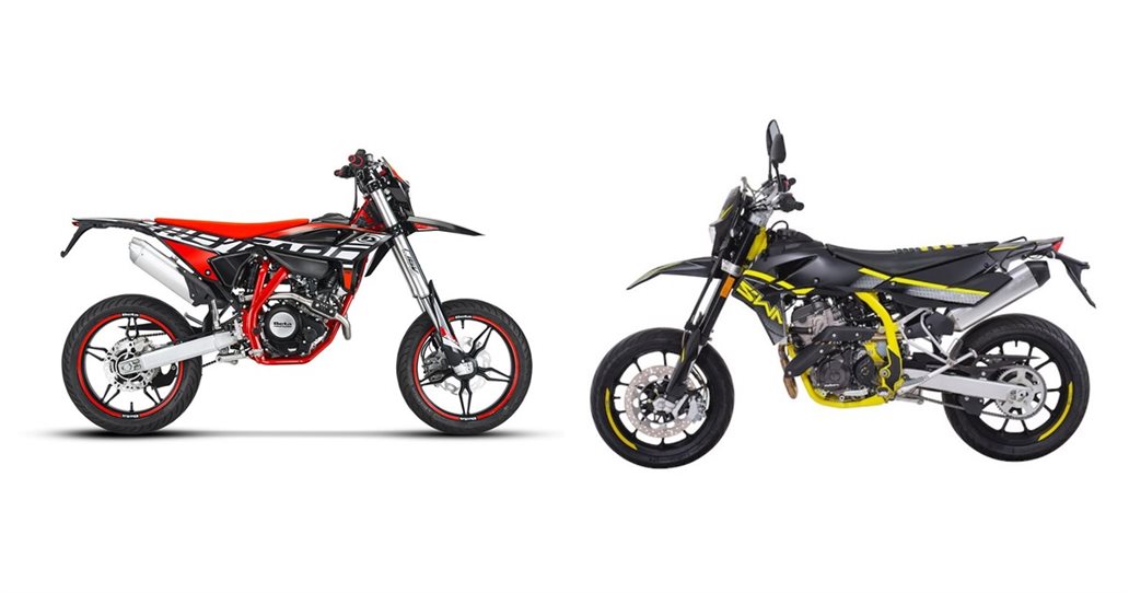 Motorrad Vergleich Beta RR Motard 125 4T LC 2022 Vs SWM SM 125 R 2022