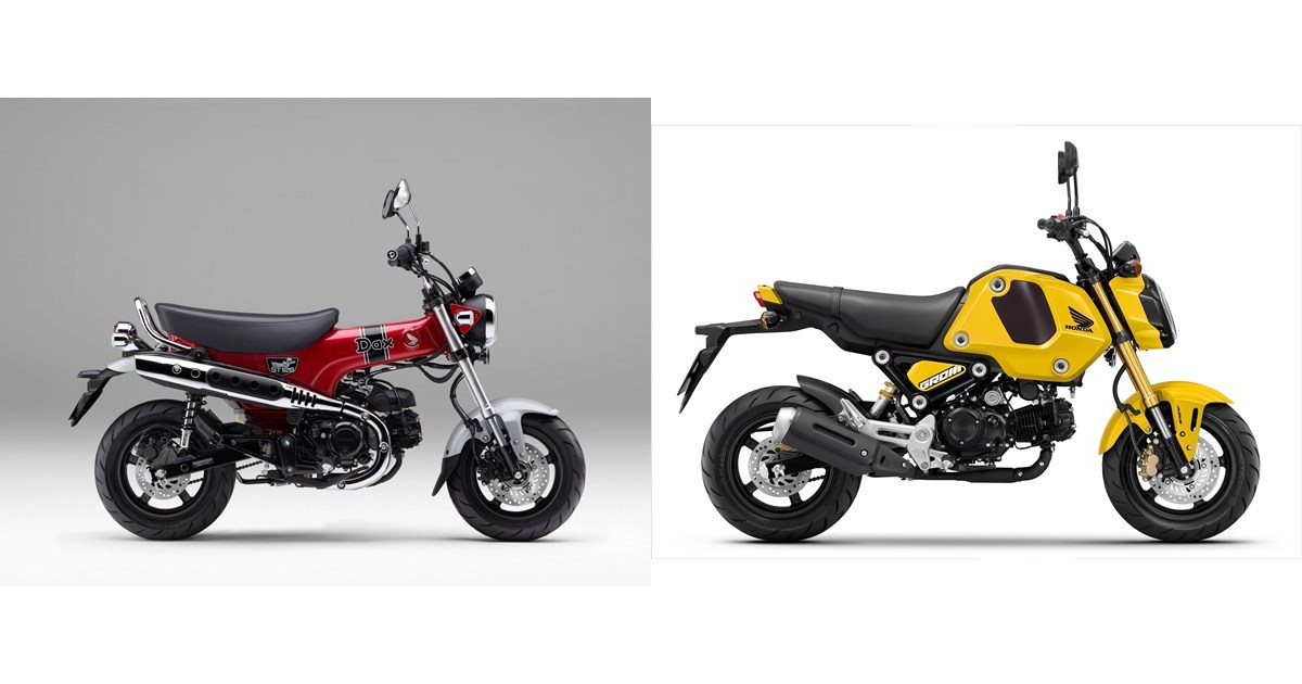 Honda Dax 125 2022 vs Honda MSX125 Grom 2022