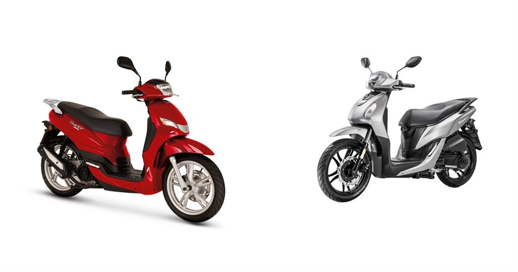 Motorrad Vergleich Peugeot Tweet 125 Active 2021 Vs Sym Symphony 125 2022