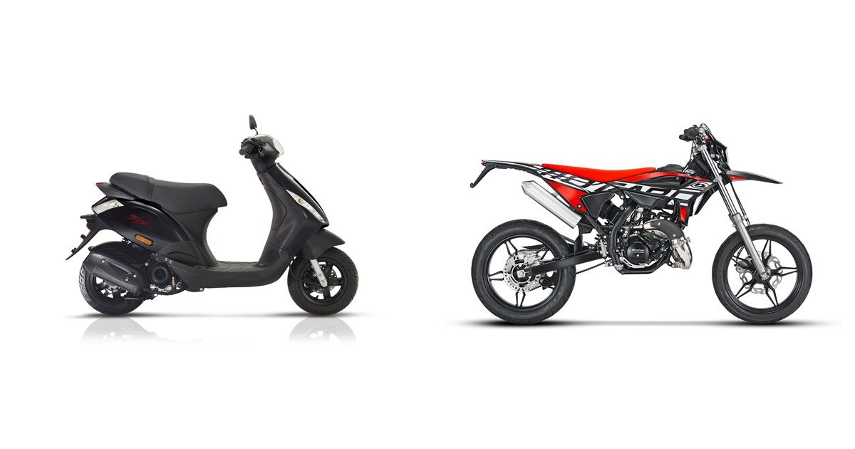 Motorrad Vergleich Piaggio Zip 50 2021 Vs Beta Rr 50 Motard 2022