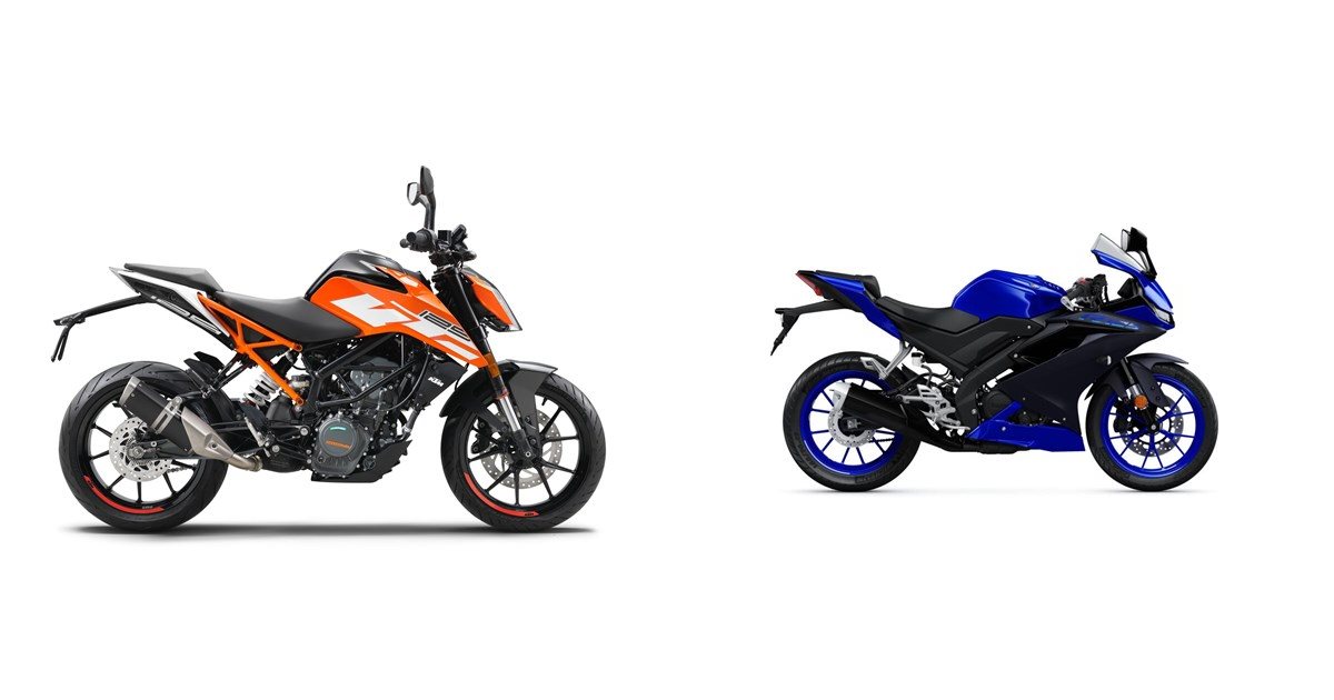 Ktm Duke 125 Or Yamaha Yzf R125 Motorrad Vergleich KTM 125 Duke 2020 vs. Yamaha R125 2022