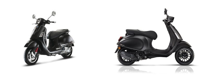 Motorrad Vergleich Vespa Gts 125 I E Super Sport 2012 Vs Vespa Sprint