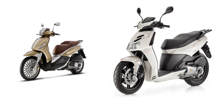 Coppia Leve Accossato Per Aprilia Sportcity 300 Cube (2009-2015) - Ricambio OEM, Alta Qualità - Foto 4