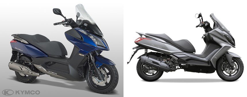 Kymco Downtown 125i 2011 vs Kymco Downtown 125i 2020