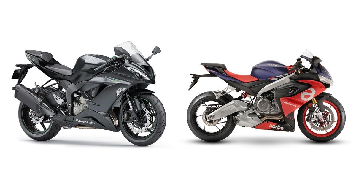 その他 RS Kawasaki Ninja ZX-6R 636 2017 vs Aprilia RS 660 2021