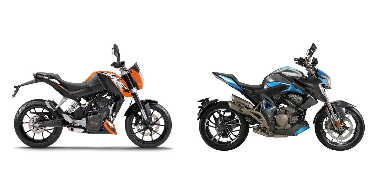 KTM 200 Duke 2013 vs KTM RC 200 2014