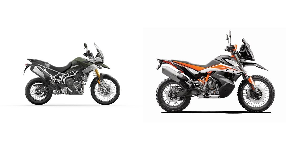 Vergleich Triumph Tiger 900 Rally Pro 