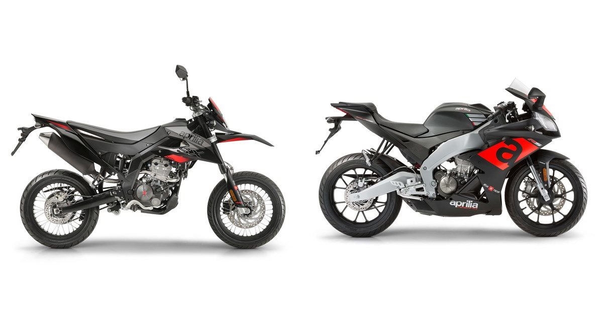 Aprilia SX 125 2018 vs Aprilia RS 125 ABS 2018