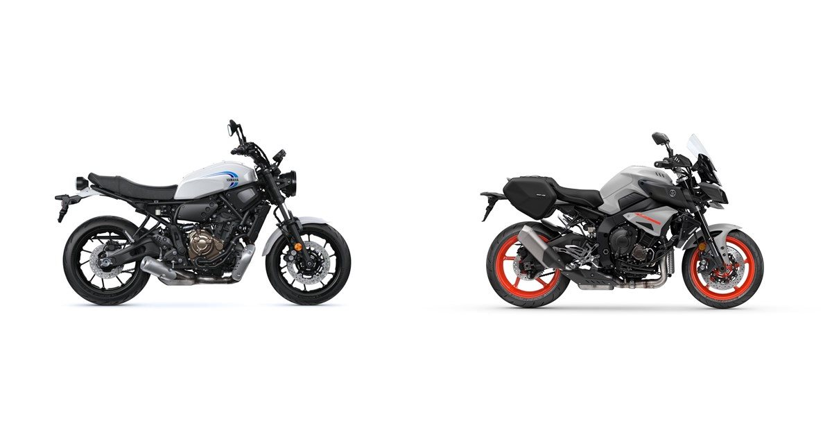 Yamaha XSR700 2022 vs Yamaha MT-10 Tourer Edition 2021