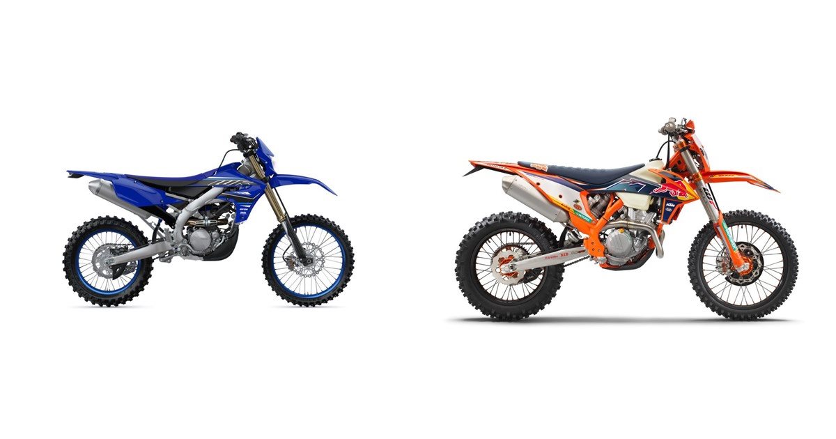Comparando motos de trilha importadas ( Yamaha wr 250 x ktm 350