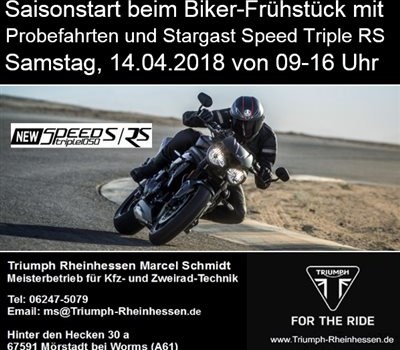 Saisonstart beim Bikerfrühstück am 14.04.18 - Bild 1