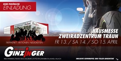Ginzinger Hausmesse Traun 2018 wir laden euch ein! 