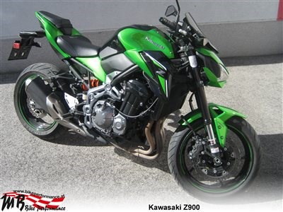 Optimierte Kawasaki Z900 steht zum Testen bei MB Bike Performance bereit!