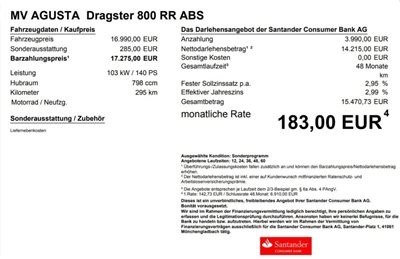 MV Agusta Top Angebot vom 23.04-03.05.2018 bei ihrem MV Vertragshändler in Berlin! - Bild 10