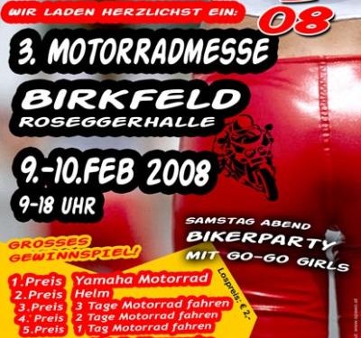 3. Motorrad-Ausstellung bei GESSLBAUER am 9.-10.Feber 2008 3. Motorrad-Ausstellung bei GESSLBAUER am 9.-10.Feber 2008