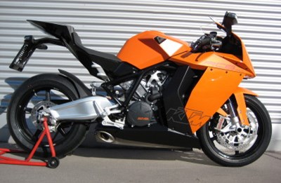 KTM 1190 RC8 EINGETROFFEN