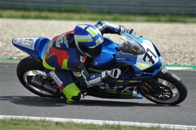 Zweimal Platz 5 für Thomas Berghammer in der IOEM Superbike