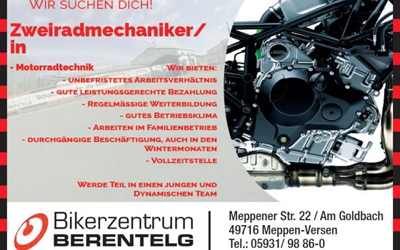 Zweiradmechaniker/in gesucht - Bild 1