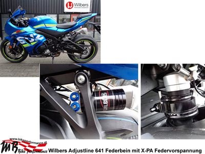 Suzuki GSX-R 1000: Wilbers Modifikationen erhältlich! - Bild 1 Suzuki GSX-R 1000: Wilbers Modifikationen erhältlich! - Bild 1
