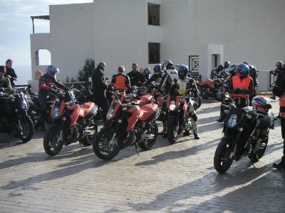 Ausfahrt am 1. Mai mit "KTM-Begeisterten"