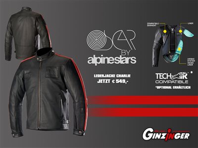 Alpinestars oscar 2024 charlie leather jacket