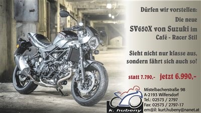 Suzuki SV650X Suzuki SV650X