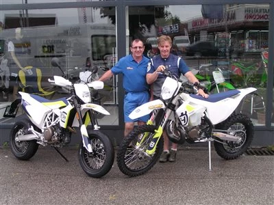 Roll out der ersten TE 300/2019 und 701 Supermoto/2018 Bild 1: Roll out der ersten TE 300/2019 und 701 Supermoto/2018