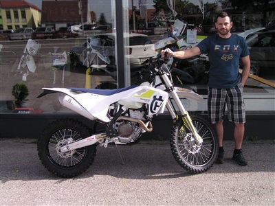 Erste Husqvarna FE 350/2019 übergeben!