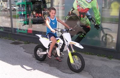 Devin  und sein neues Bike!
