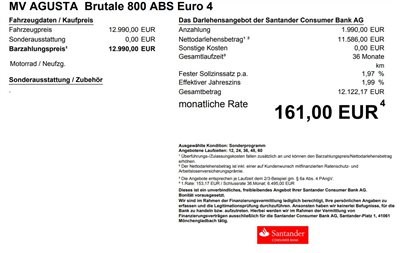 A.T.T.-Sommer Spezial Einzelpreise für Benelli-Fantic-MV Agusta und Mash Motorräder! - Bild 8