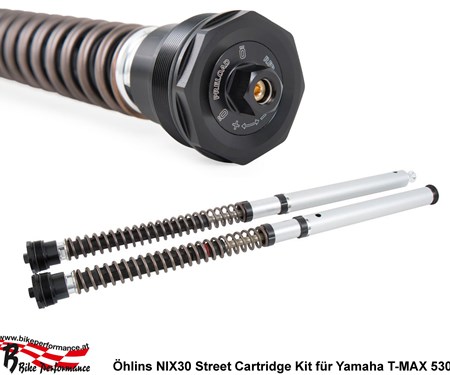 Yamaha T-Max 530: Mit Öhlins bequemer und sicherer zur Arbeit und auf Tour!