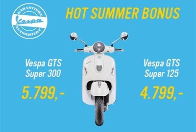 VESPA Hot Summer Bonus