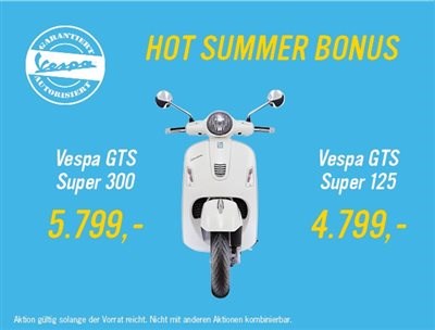 VESPA Hot Summer Bonus VESPA Hot Summer Bonus