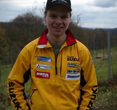 Ossi Reisinger wird auf Bridgestone 3ter in der MX Open ÖM